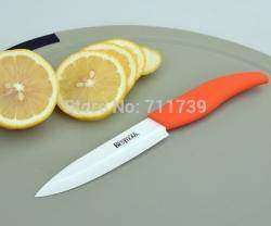 Обзор большого 5'' керамического ножа Bestlead на кухню