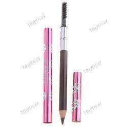 Eyebrow Pencil with Brush Cosmetic Tool Makeup Collection for Lady