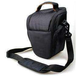 Professional Camera Case Bag Pouch with Shoulder Strap/Rain Cover for Canon(Size S/Black) Free Shipping