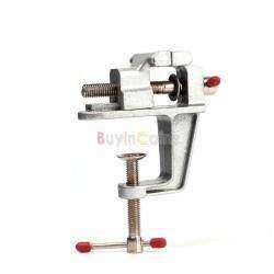 Aluminum Miniature Jewelers Hobby Clamp On Table Bench Vise Vice Tool