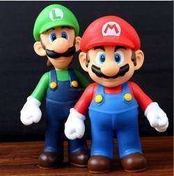 Обзор игрушки из приставки - непревзойденные братья Марио статуэтка игрушка